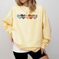 Paraprofessional Teacher Hearts Back To School Teach Rainbow Men Women Kids Comfort Colors Sweatshirt Butter Paraprofessional Teacher Hearts Back To School Teach Rainbow Men Women Kids Comfort Colors Sweatshirt Butter