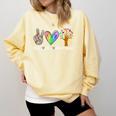 Peace Love Montessori Daycare Teacher Appreciation Comfort Colors Sweatshirt Butter Peace Love Montessori Daycare Teacher Appreciation Comfort Colors Sweatshirt Butter