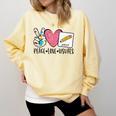 Peace Love Visuals Special Education Teacher Dream Team Comfort Colors Sweatshirt Butter Peace Love Visuals Special Education Teacher Dream Team Comfort Colors Sweatshirt Butter