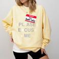PEMDAS Math Teacher Halloween Costume Comfort Colors Sweatshirt Butter