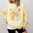 Pencil Leopard Coquette Bow Teacher Life Back To School Comfort Colors Sweatshirt Butter Pencil Leopard Coquette Bow Teacher Life Back To School Comfort Colors Sweatshirt Butter