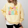 In My Physical Education Era PE Teacher Women Men Comfort Colors Sweatshirt Butter