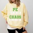 Physical Education PE Teacher School Comfort Colors Sweatshirt Butter Physical Education PE Teacher School Comfort Colors Sweatshirt Butter