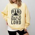 Piano Teacher Pianist Comfort Colors Sweatshirt Butter Piano Teacher Pianist Comfort Colors Sweatshirt Butter
