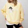 Pirate Pi Math Pie Halloween Costume Teacher Men Women Comfort Colors Sweatshirt Butter