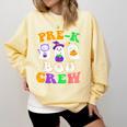 Pre-K Boo Crew Cute Ghost Halloween Costume Teacher Student For Men Women Kids Comfort Colors Sweatshirt Butter