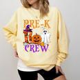 Pre-K Boo Crew Teacher Student Halloween Costume Comfort Colors Sweatshirt Butter Pre-K Boo Crew Teacher Student Halloween Costume Comfort Colors Sweatshirt Butter
