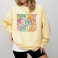 In My Pre-K Era Girl Back To School Cute PreSchool Teacher Comfort Colors Sweatshirt Butter In My Pre-K Era Girl Back To School Cute PreSchool Teacher Comfort Colors Sweatshirt Butter