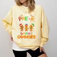 My Pre-K Kids Are Smart Cookies Christmas Teacher Comfort Colors Sweatshirt Butter
