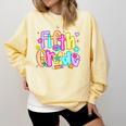 Preppy Fifth Grade Back To School 5th Grade Teacher Girl Boy Comfort Colors Sweatshirt Butter Preppy Fifth Grade Back To School 5th Grade Teacher Girl Boy Comfort Colors Sweatshirt Butter