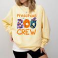 Preschool Boo Crew Preschool Halloween Teacher Kids Comfort Colors Sweatshirt Butter Preschool Boo Crew Preschool Halloween Teacher Kids Comfort Colors Sweatshirt Butter