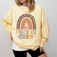 Preschool Crew Cute Leopard Rainbow Back To School Teachers Comfort Colors Sweatshirt Butter Preschool Crew Cute Leopard Rainbow Back To School Teachers Comfort Colors Sweatshirt Butter
