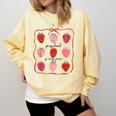 Preschool Is My Jam Strawberry Teacher First Day Of School Comfort Colors Sweatshirt Butter