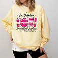 Preschool Teacher In October We Wear Pink Breast Cancer Comfort Colors Sweatshirt Butter Preschool Teacher In October We Wear Pink Breast Cancer Comfort Colors Sweatshirt Butter