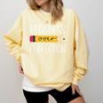Progress Over Perfection Motivational Back To School Teacher Comfort Colors Sweatshirt Butter