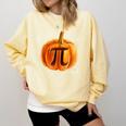 Pumpkin Pie Halloween Thanksgiving Math Teacher Pi Day Comfort Colors Sweatshirt Butter