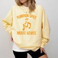 Pumpkin Spice And Music Advice Music Teacher Halloween Comfort Colors Sweatshirt Butter Pumpkin Spice And Music Advice Music Teacher Halloween Comfort Colors Sweatshirt Butter