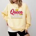 Queen Of The Classroom Teacher Comfort Colors Sweatshirt Butter