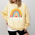 Rainbow Pencil Dream Exceptional Education Team SPED Teacher Comfort Colors Sweatshirt Butter Rainbow Pencil Dream Exceptional Education Team SPED Teacher Comfort Colors Sweatshirt Butter