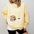 Reading 67 Six Seven Meme English Teacher Book Lover Comfort Colors Sweatshirt Butter