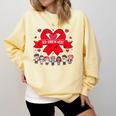 Red Ribbon Week Awareness For Students And Teachers Men Women Girls Kids Comfort Colors Sweatshirt Butter