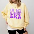 In My Retirement Era Groovy Retired Teacher 2025 Women Comfort Colors Sweatshirt Butter In My Retirement Era Groovy Retired Teacher 2025 Women Comfort Colors Sweatshirt Butter