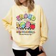 Retro Proud To Teach Multilingual Learners English Teacher Comfort Colors Sweatshirt Butter Retro Proud To Teach Multilingual Learners English Teacher Comfort Colors Sweatshirt Butter