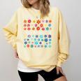 Retro Wildflower Early Intervention Teacher Interventionist Comfort Colors Sweatshirt Butter