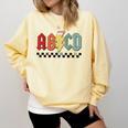 Rock Abcd Back To School Abcd Preschool Teacher Appreciation Comfort Colors Sweatshirt Butter Rock Abcd Back To School Abcd Preschool Teacher Appreciation Comfort Colors Sweatshirt Butter