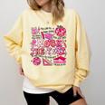 Rock The Test Testing Day Don't Stress Do Your Best Teacher For Men Women Girls Kids Comfort Colors Sweatshirt Butter