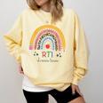 RTI Team RTI Teacher Rti Response To Intervention Teac Comfort Colors Sweatshirt Butter RTI Team RTI Teacher Rti Response To Intervention Teac Comfort Colors Sweatshirt Butter