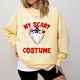 This Is My Scary Science Teacher Costume Ghost Halloween Comfort Colors Sweatshirt Butter This Is My Scary Science Teacher Costume Ghost Halloween Comfort Colors Sweatshirt Butter