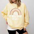 School Bus Trip Vibes Students Teachers Students Field Trip Comfort Colors Sweatshirt Butter