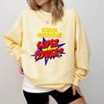 School Counselor Teacher Superhero Superpower Comic Book Comfort Colors Sweatshirt Butter School Counselor Teacher Superhero Superpower Comic Book Comfort Colors Sweatshirt Butter