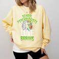School Psychologists Love Brains Halloween Teacher Counselor Comfort Colors Sweatshirt Butter School Psychologists Love Brains Halloween Teacher Counselor Comfort Colors Sweatshirt Butter