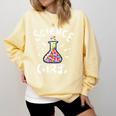 Science Girl Chemistry Biology Student Teacher Comfort Colors Sweatshirt Butter Science Girl Chemistry Biology Student Teacher Comfort Colors Sweatshirt Butter