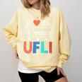Science Of Reading I Love To Teach UFLI Teacher Literacy Comfort Colors Sweatshirt Butter Science Of Reading I Love To Teach UFLI Teacher Literacy Comfort Colors Sweatshirt Butter