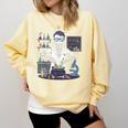 Science Teacher Halloween Skeleton Scientist Chemistry Comfort Colors Sweatshirt Butter Science Teacher Halloween Skeleton Scientist Chemistry Comfort Colors Sweatshirt Butter