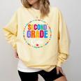 Second Grade Crew 2nd Back To School Teacher Team Squad Comfort Colors Sweatshirt Butter Second Grade Crew 2nd Back To School Teacher Team Squad Comfort Colors Sweatshirt Butter
