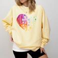 Sign Language Heart ASL For Deaf Teacher Comfort Colors Sweatshirt Butter Sign Language Heart ASL For Deaf Teacher Comfort Colors Sweatshirt Butter