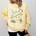 Silly Goose Behavior Analyst RBT ABA Therapy SPED Teacher Comfort Colors Sweatshirt Butter