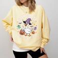 Silly Goose Spooky Teacher Club Halloween Witch Ghost Comfort Colors Sweatshirt Butter Silly Goose Spooky Teacher Club Halloween Witch Ghost Comfort Colors Sweatshirt Butter
