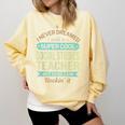 Social Studies Teacher Appreciation Men Women Comfort Colors Sweatshirt Butter