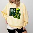 Solve The Problem Skeleton Teacher Halloween Math Six Seven Comfort Colors Sweatshirt Butter Solve The Problem Skeleton Teacher Halloween Math Six Seven Comfort Colors Sweatshirt Butter