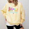Special Education SPED Teacher For Men Women Girls Kids Comfort Colors Sweatshirt Butter Special Education SPED Teacher For Men Women Girls Kids Comfort Colors Sweatshirt Butter