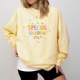 Special Education Squad Dream Team SPED Teacher Appreciation Comfort Colors Sweatshirt Butter Special Education Squad Dream Team SPED Teacher Appreciation Comfort Colors Sweatshirt Butter