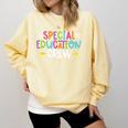 Special Educators Special Ed Teacher Special Education Crew Comfort Colors Sweatshirt Butter Special Educators Special Ed Teacher Special Education Crew Comfort Colors Sweatshirt Butter