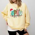 SPED Squad Special Education Teacher Autism Christmas Women Comfort Colors Sweatshirt Butter