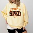 Sped Squad Team Special Education Teacher Halloween Comfort Colors Sweatshirt Butter Sped Squad Team Special Education Teacher Halloween Comfort Colors Sweatshirt Butter