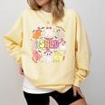 SPED Teacher Halloween Spooky Special Education Team Men Women Kids Comfort Colors Sweatshirt Butter